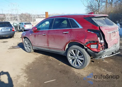 2025 Cadillac Xt5 Awd Premium Luxury from USA, damaged, VIN 1GYKNDRSXSZ117843